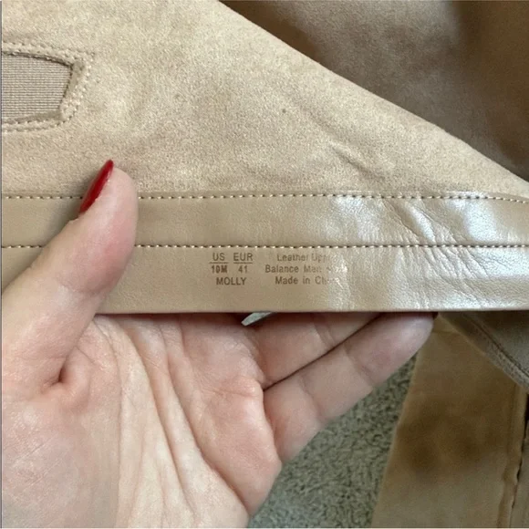 Sam Edelman Molly Light Golden Caramel Suede Kitten Heel Boot - Picture 6 of 6